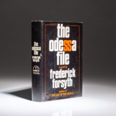 The first American edition of The Odessa File by Frederick Forsyth.
