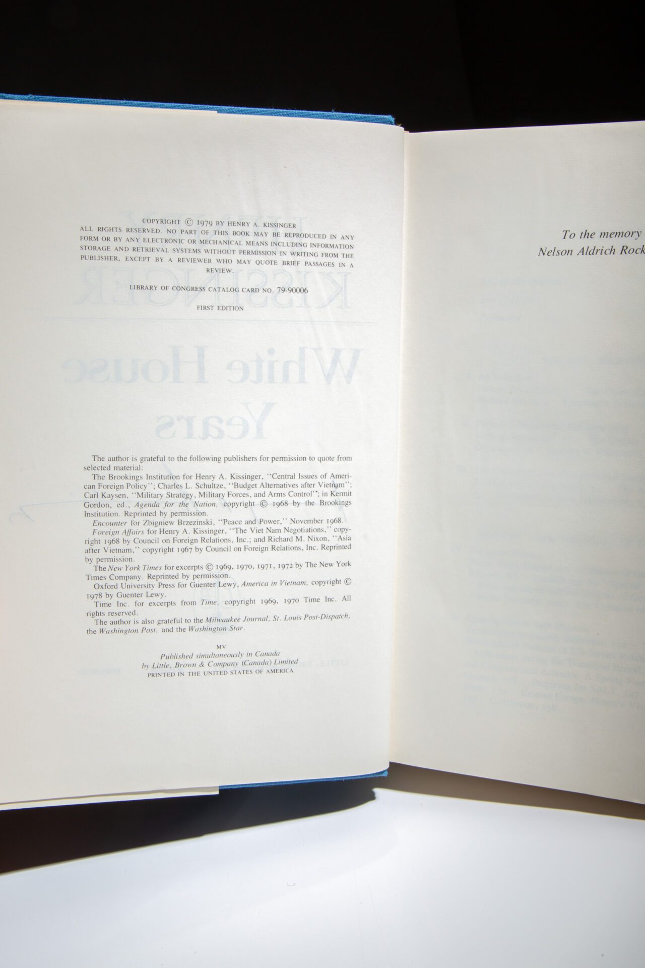 The Memoirs of Henry Kissinger: White House Years / Years of Upheaval / Years of Renewal - Image 5
