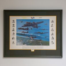 The limited edition of The Memphis Belle by W.T. Weddell, signed by Capt. Robert Morgan and surviving members of the crew, limited to 1000 individually numbered copies.