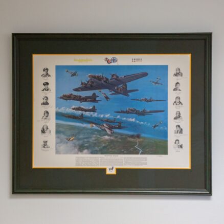 The limited edition of The Memphis Belle by W.T. Weddell, signed by Capt. Robert Morgan and surviving members of the crew, limited to 1000 individually numbered copies.