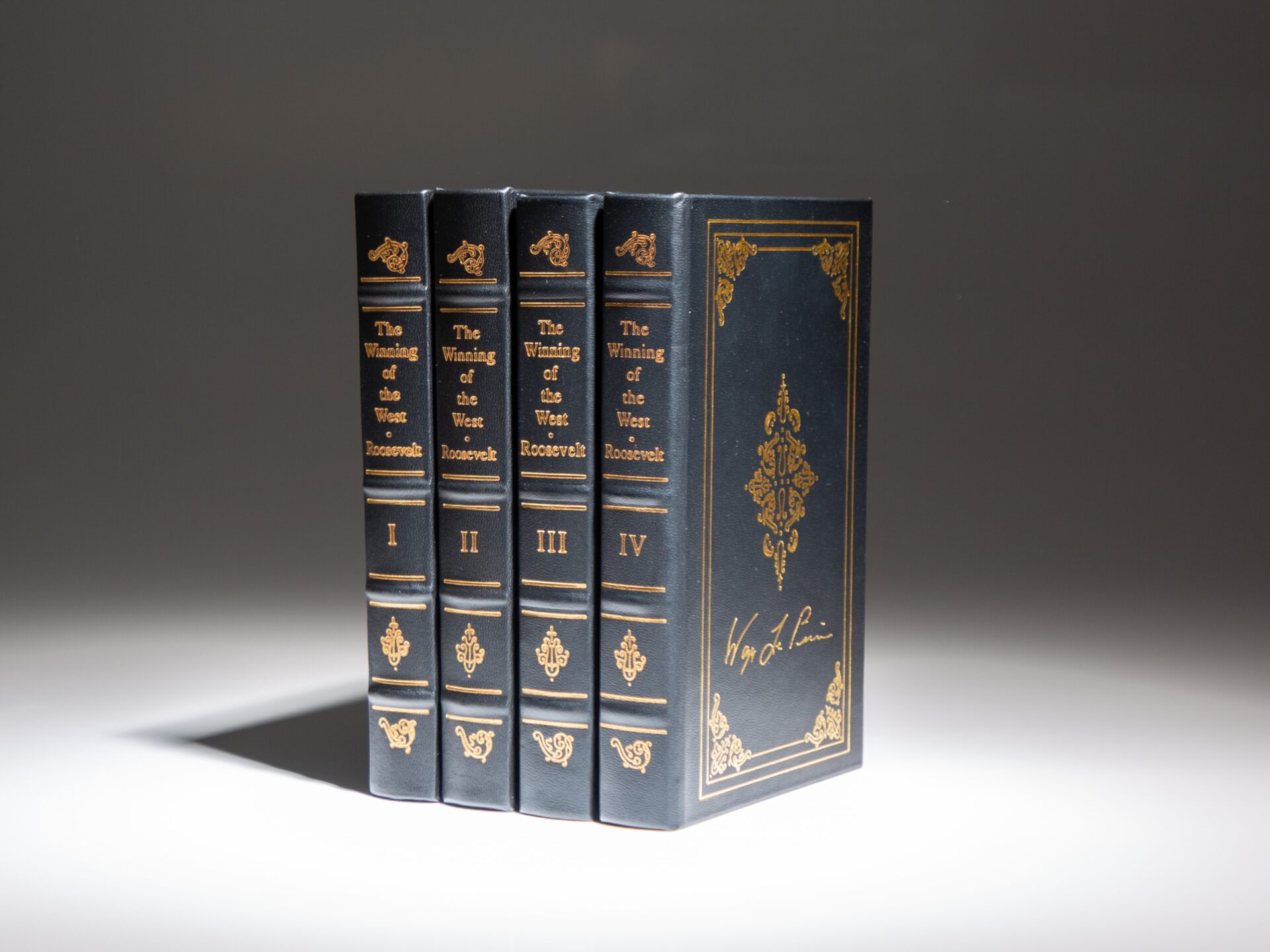 The Frontier Classics Library edition of Theodore Roosevelt's The Winning Of The West, published in 2010.