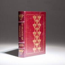 From The Easton Press, the autobiography of Egyptian President Anwar el-Sadat, In Search of Identity, with a foreword added by President Jimmy Carter after Sadat's death.