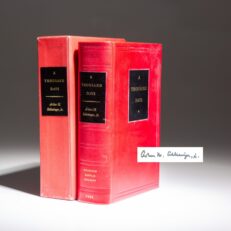 Publisher's deluxe limited edition of A Thousand Days: John F. Kennedy in the White House, by Arthur M. Schlesinger, Jr.