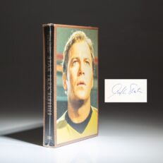 Signed limited edition of Star Trek Memories by William Shatner, in the publisher's original shrink wrap.