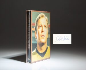 Signed limited edition of Star Trek Memories by William Shatner, in the publisher's original shrink wrap.