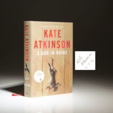Signed first edition of A God Signed by Kate Atkinson.