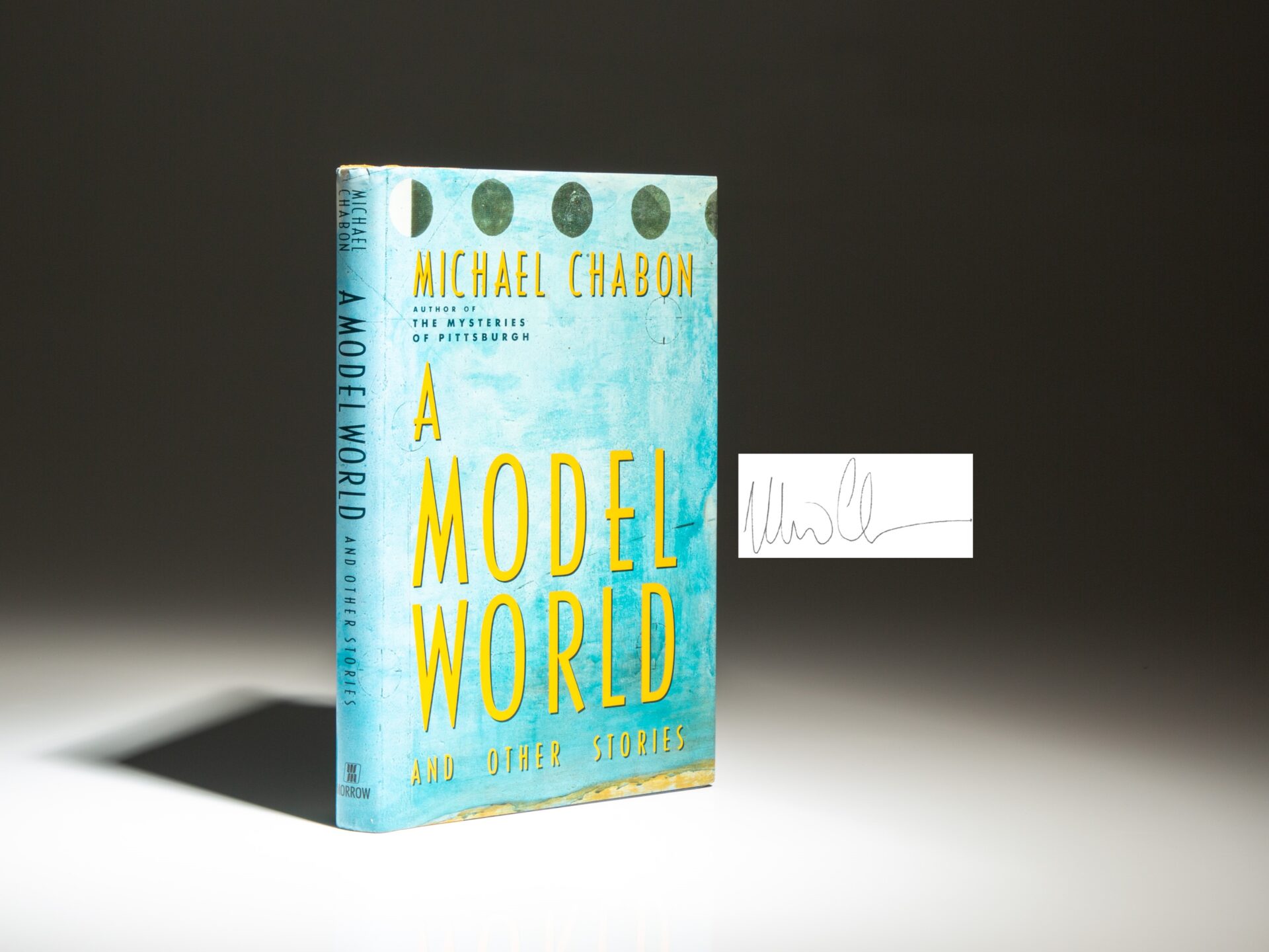 Signed first edition of A Model World and Other Stories by Michael Chabon.