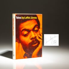 Signed first edition of Tales by LeRoi Jones.
