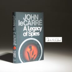Signed first edition of A Legacy of Spies by John Le Carre.