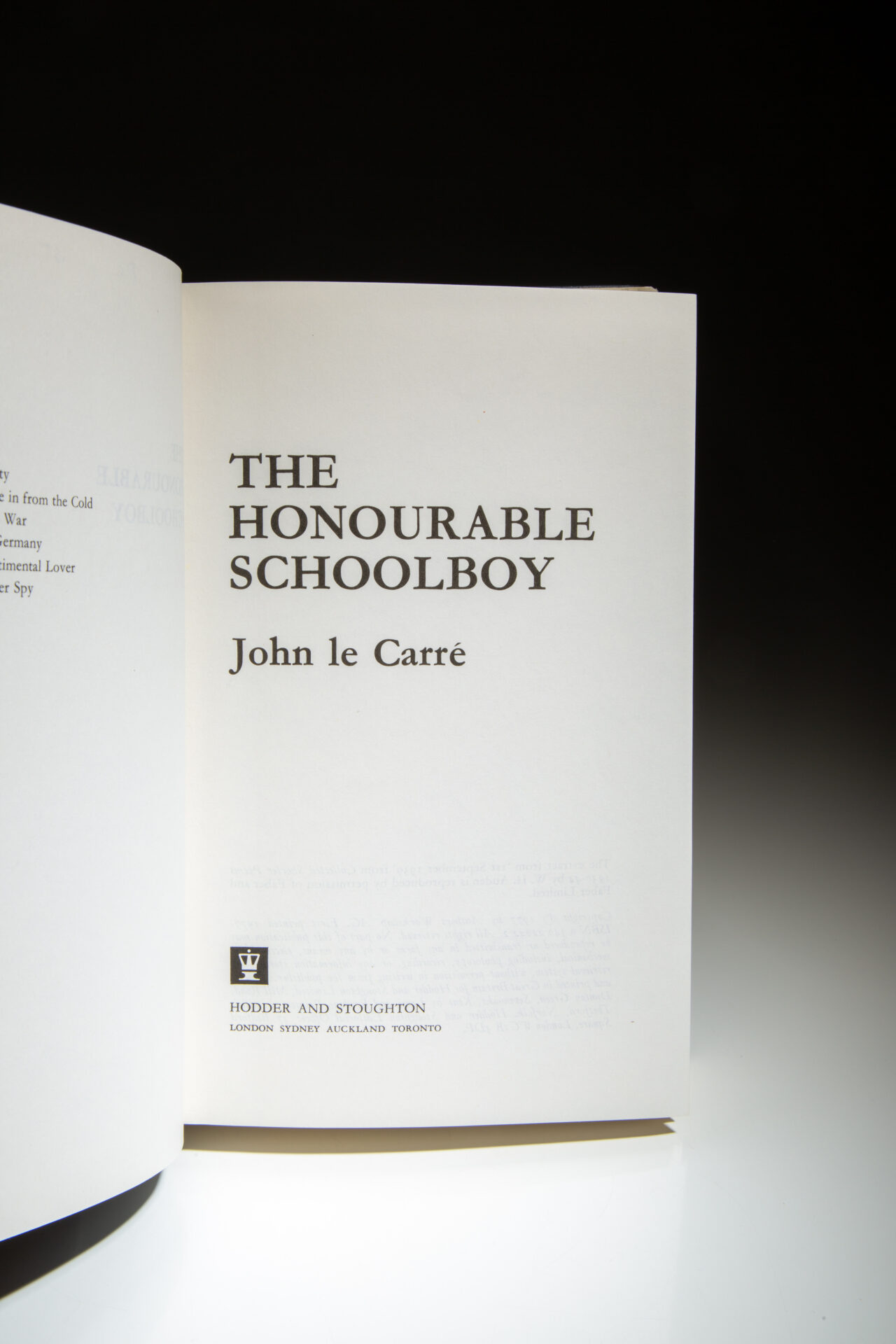 The Honourable Schoolboy - Image 2