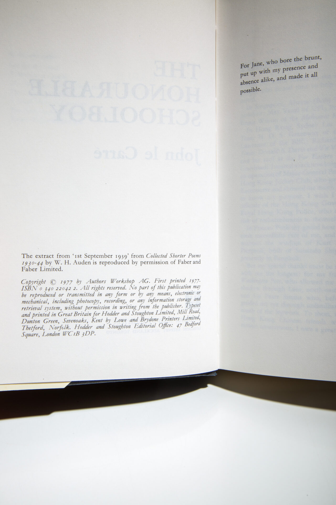 The Honourable Schoolboy - Image 3