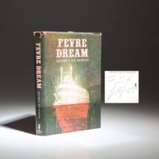 Signed first edition, first printing of Fevre Dream by George R.R. Martin.