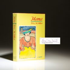 Signed first edition of Mama: A Novel by Terry McMillan.