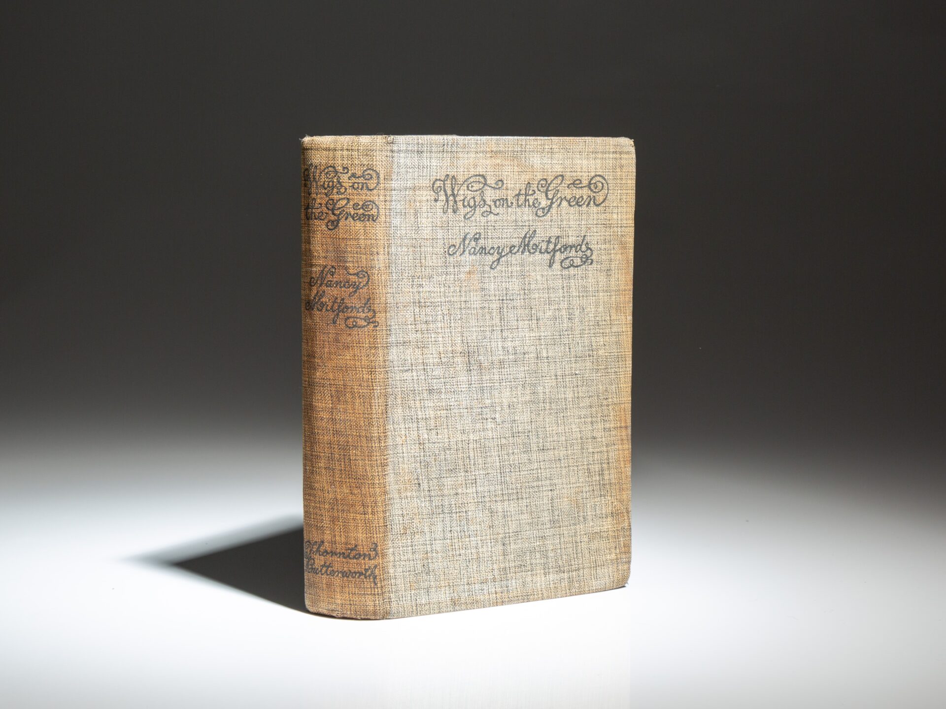 First edition, first impression of Wigs on the Green by Nancy Mitford.