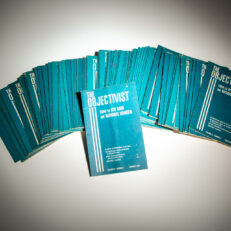 The complete run of The Objectivist, which ran from January 1966 to September 1971, a total of 69 issues.