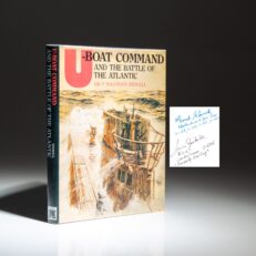 The first edition of U-Boat Command And The Battle Of The Atlantic by Jak Mallmann Showell, signed by two German Kriegsmarine sailors.