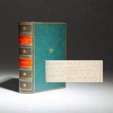 First edition of A Soldier's Story by Omar N. Bradley, inscribed to follow WWII commander and the founder of "The Green Berets," Gen. William P. Yarborough.