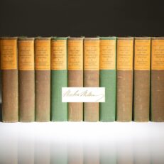 The Documentary Edition of A History of the American People, signed by President Woodrow Wilson.