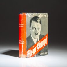 The People's Edition of Mein Kampf published in 1938, by Adolf Hitler.
