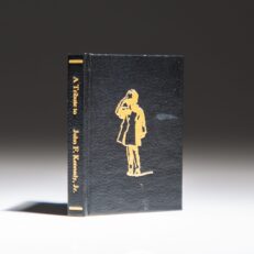 Limited edition miniature of A Tribute To John F. Kennedy, Jr. by Senator Edward M. Kennedy, published in 2000.