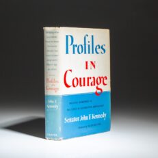 First edition, first printing of Profiles in Courage by John F. Kennedy, in the publisher's fine dust jacket.