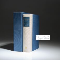 Limited edition of The Downing Street Years, signed by Prime Minister Margaret Thatcher and limited to 350 signed copies.