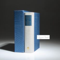 Limited edition of The Downing Street Years, signed by Prime Minister Margaret Thatcher and limited to 350 signed copies.