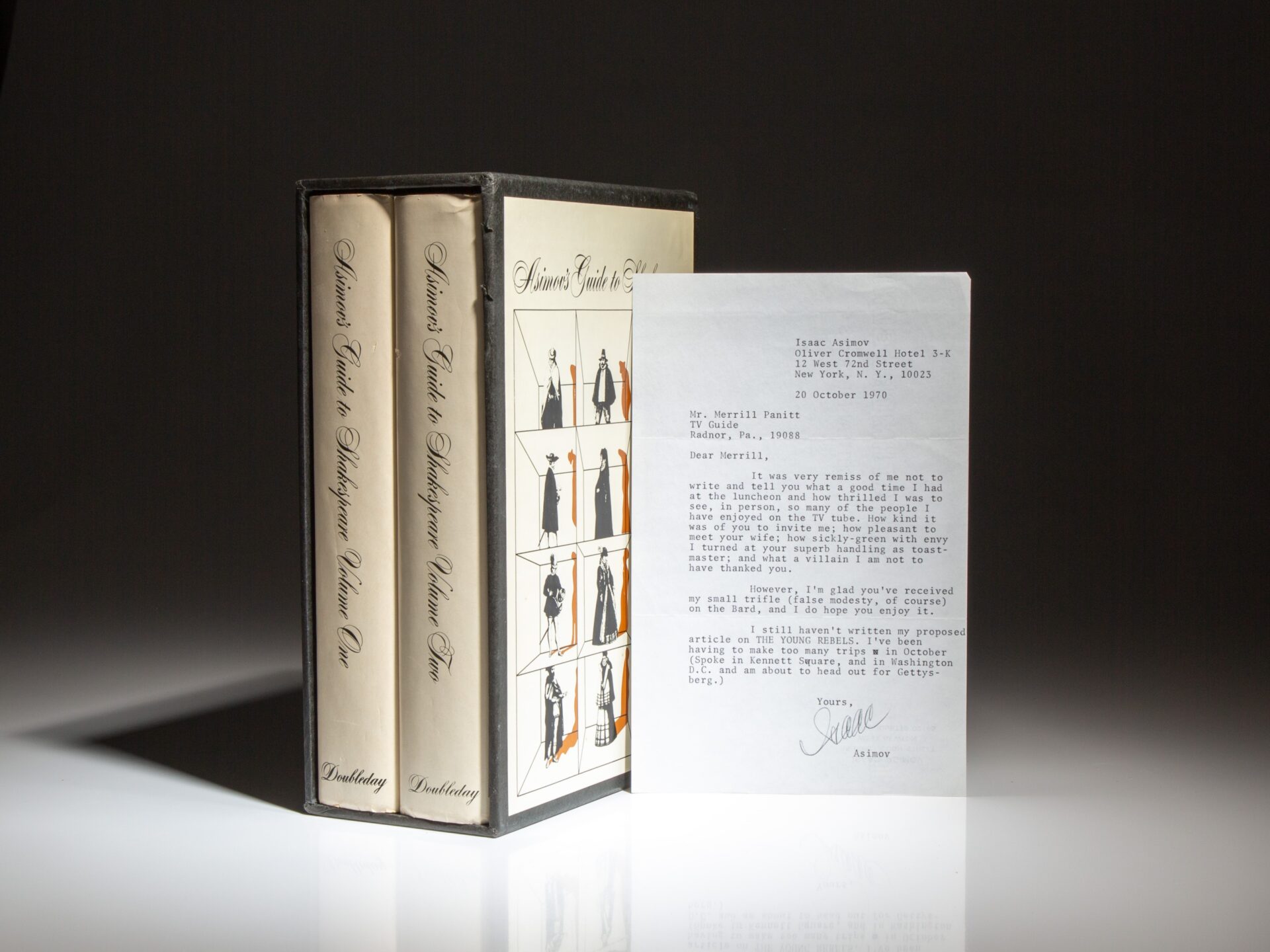 Asimov's Guide to Shakespeare - The First Edition Rare Books