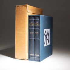 Deluxe limited edition of The DiMaggio Albums, signed by Joe DiMaggio, in the publisher's original shipping box.