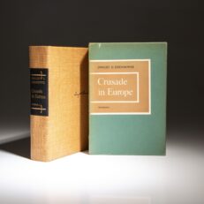 Signed limited edition of Crusade in Europe by Dwight D. Eisenhower.