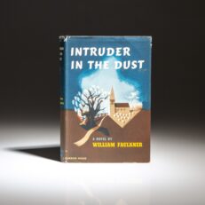 First edition, first printing of Intruder in the Dust by William Faulkner.