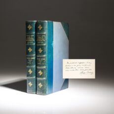 Limited edition of Twenty-Five Years Of Accounting Responsibility, 1911-1936, inscribed by "the dean of American accounting," George Oliver May.