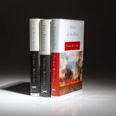 The first edition, first printings of The Border Trilogy, including All the Pretty Horses, The Crossing, and Cities of the Plain by Cormac McCarthy.