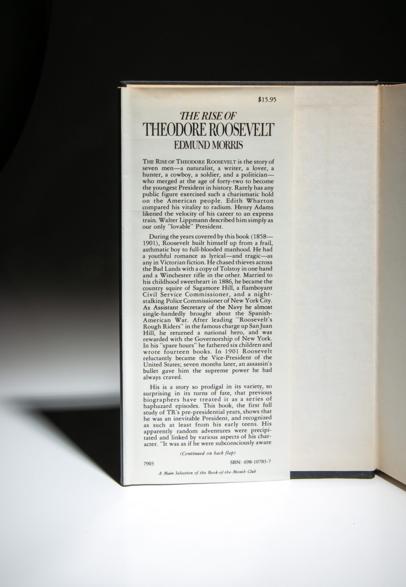 The Roosevelt Trilogy: The Rise Of Theodore Roosevelt; Theodore Rex; Colonel Roosevelt - Image 3