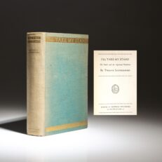 The first edition of I'll Take My Stand: The South and the Agrarian Tradition, by "Twelve Southerners," including Robert Penn Warren, John Crowe Ransom, Donald Davidson, Alan Tate, and more.