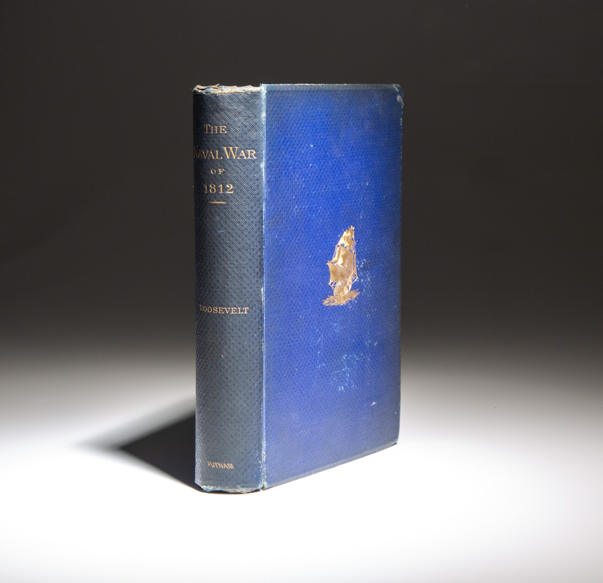 Presentation copy of the first edition of The Naval War of 1812 by Theodore Roosevelt, his first published work.