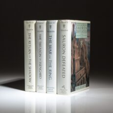 First American edition of The History of The Lord of the Rings, complete in four volumes.