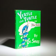 First edition of Yertle the Turtle and Other Stories by Dr. Seuss, in first state dust jacket.