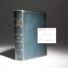 The signed limited edition of Bryant And His Friends: Some Reminiscences Of The Knickerbocker Writers by James Grant Wilson.