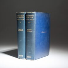 First edition of Abraham Lincoln 1809-1858 by Albert J. Beveridge.