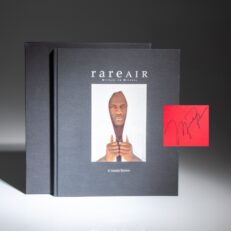 The signed limited edition of Rare Air: Michael on Michael, the illustrated autobiography of Michael Jordan.