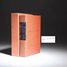 The signed limited edition of The Drifters, A Novel by James Michener.