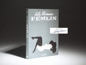 The first edition of Femlin: The 50th Anniversary Collection, signed by LeRoy Neiman.