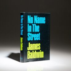 First English edition, first impression of No Name in the Street by James Baldwin, published in London in 1972.