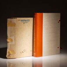 Signed limited edition of Alice's Adventures in Wonderland, featuring twelve illustrations with woodcuts and an original etching by Salvador Dalí.