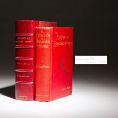 The first edition of The Exploits of Brigadier Gerard, signed by Sir Arthur Conan Doyle.