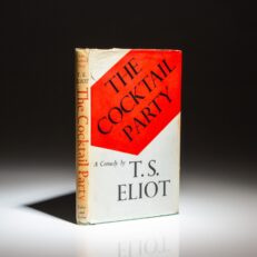 First edition, first issue of The Cocktail Party: A Comedy by T.S. Eliot.
