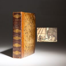 The first edition, first issue of Narrative Of A Journey To The Shores Of The Polar Sea by Captain John Franklin, published in 1823.