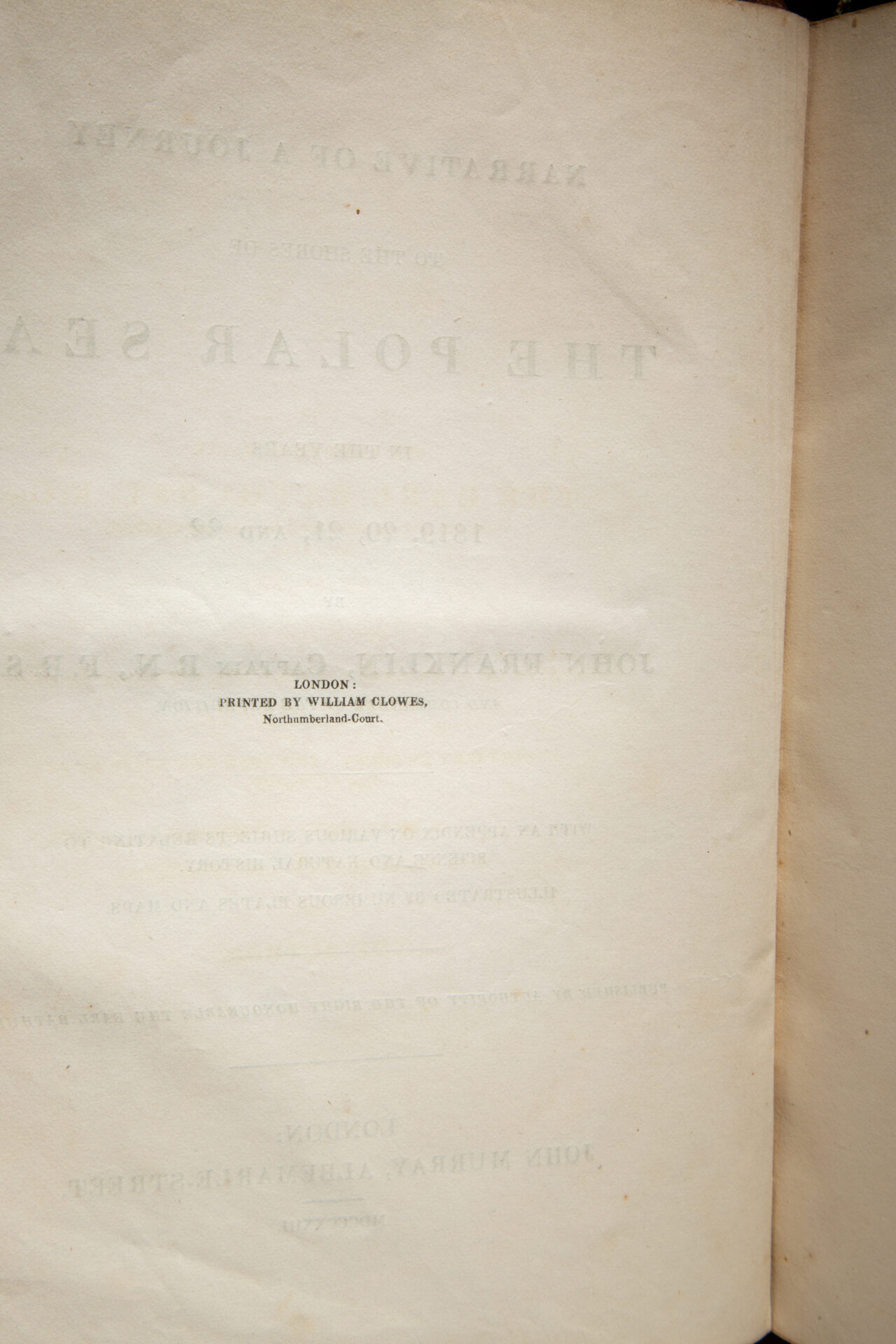 Narrative Of A Journey To The Shores Of The Polar Sea - Image 6