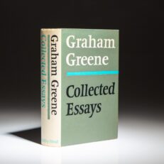 The first edition, first impression of Collected Essays by Graham Greene.